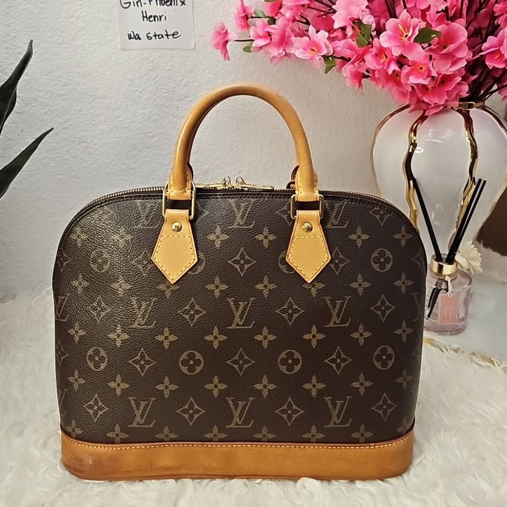 🔥😍Beautiful Condition😍🔥 Louis Vuitton Brown Monogram Handbag - Picture 12 of 17